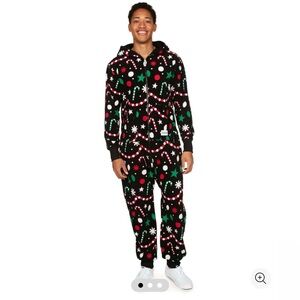 Holiday Onesie.  

Holiday Goodies.  Black with pattern